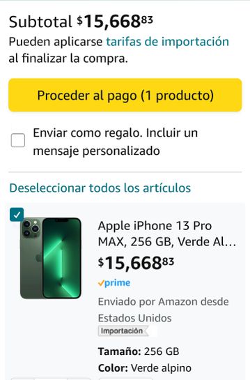 Reacondicionado) Apple iPhone 11 Pro Max, versión de EE. UU., 256 GB,  medianoche, desbloqueado