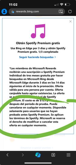Get 3 months free of Spotify Premium with Microsoft Rewards