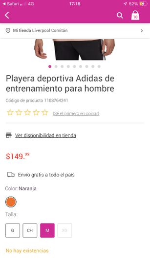 Liverpool en Línea: Playera Adidas - promodescuentos.com