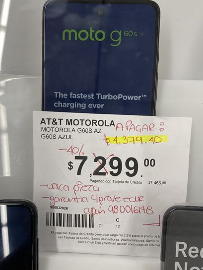 Sam's Club: Celular Motorola Moto Edge Rojo 