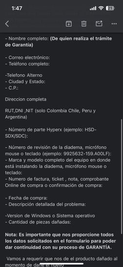 Experiencias con las garantias de la marca HyperX ? - promodescuentos.com