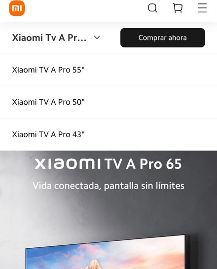 Xiaomi TV A Pro 65 - Xiaomi México