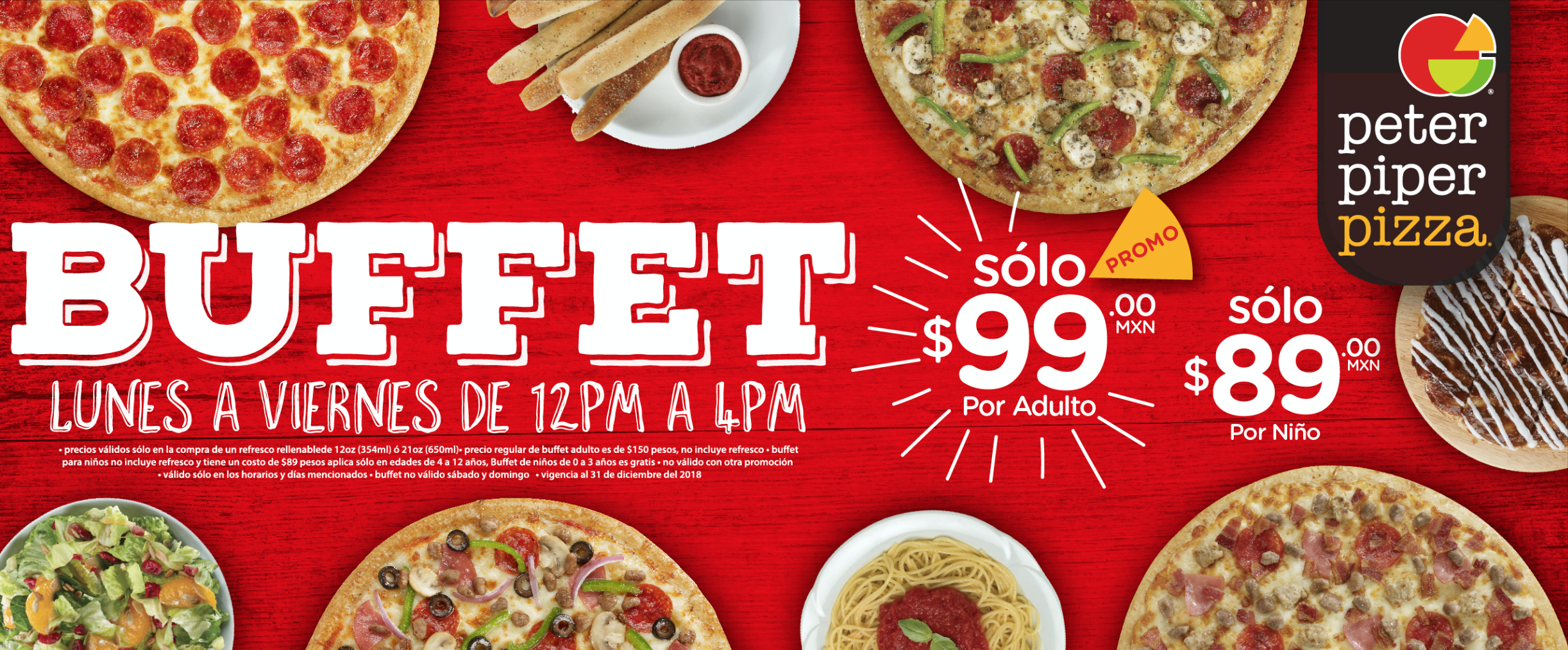 Peter Piper Pizza Lunch Buffet Price - How do you Price a Switches?