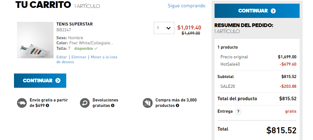 Venta barata precios de liquidación atarse en codigo promocionales adidas -  ppmataro.org
