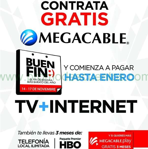 Promociones del Buen Fin 2014 en Totalplay, Megacable y