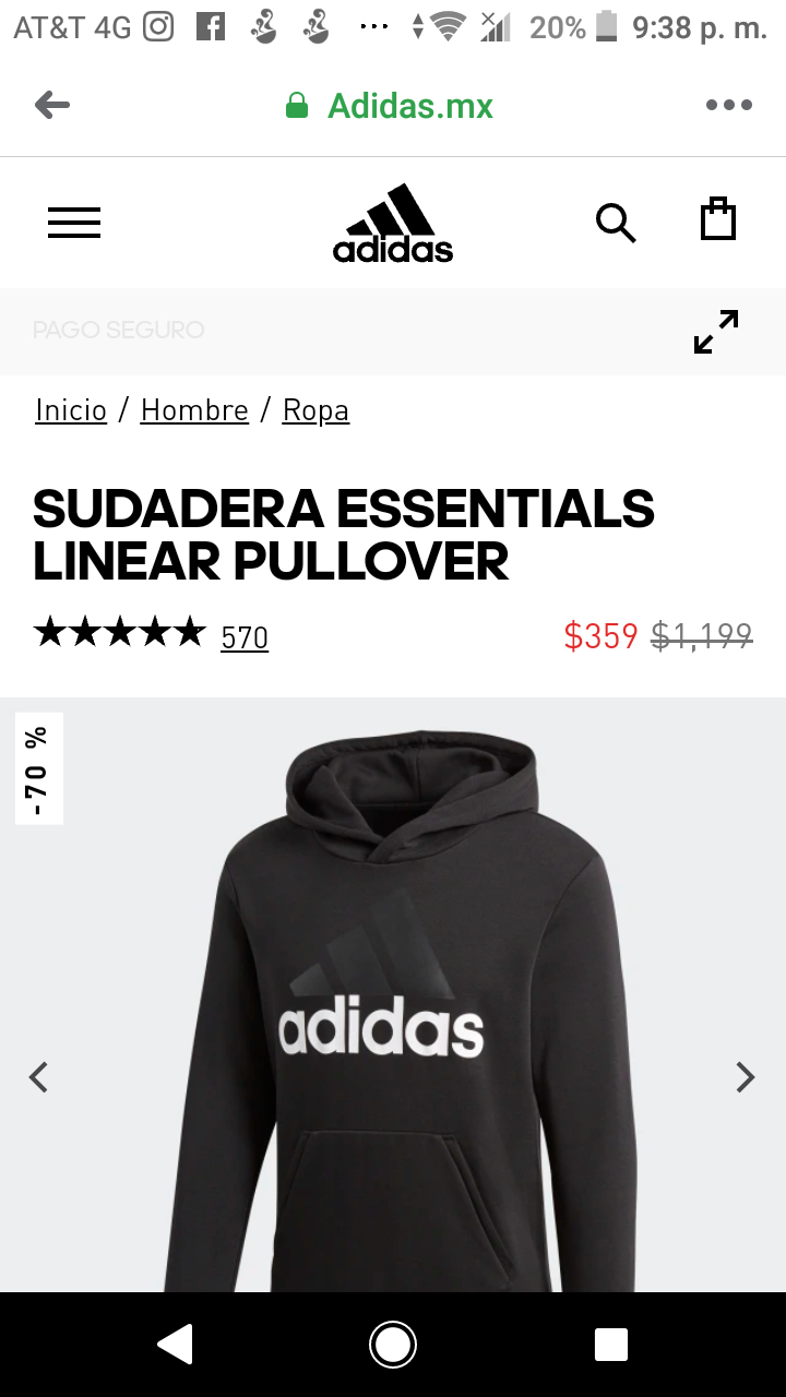 sudadera adidas hombre