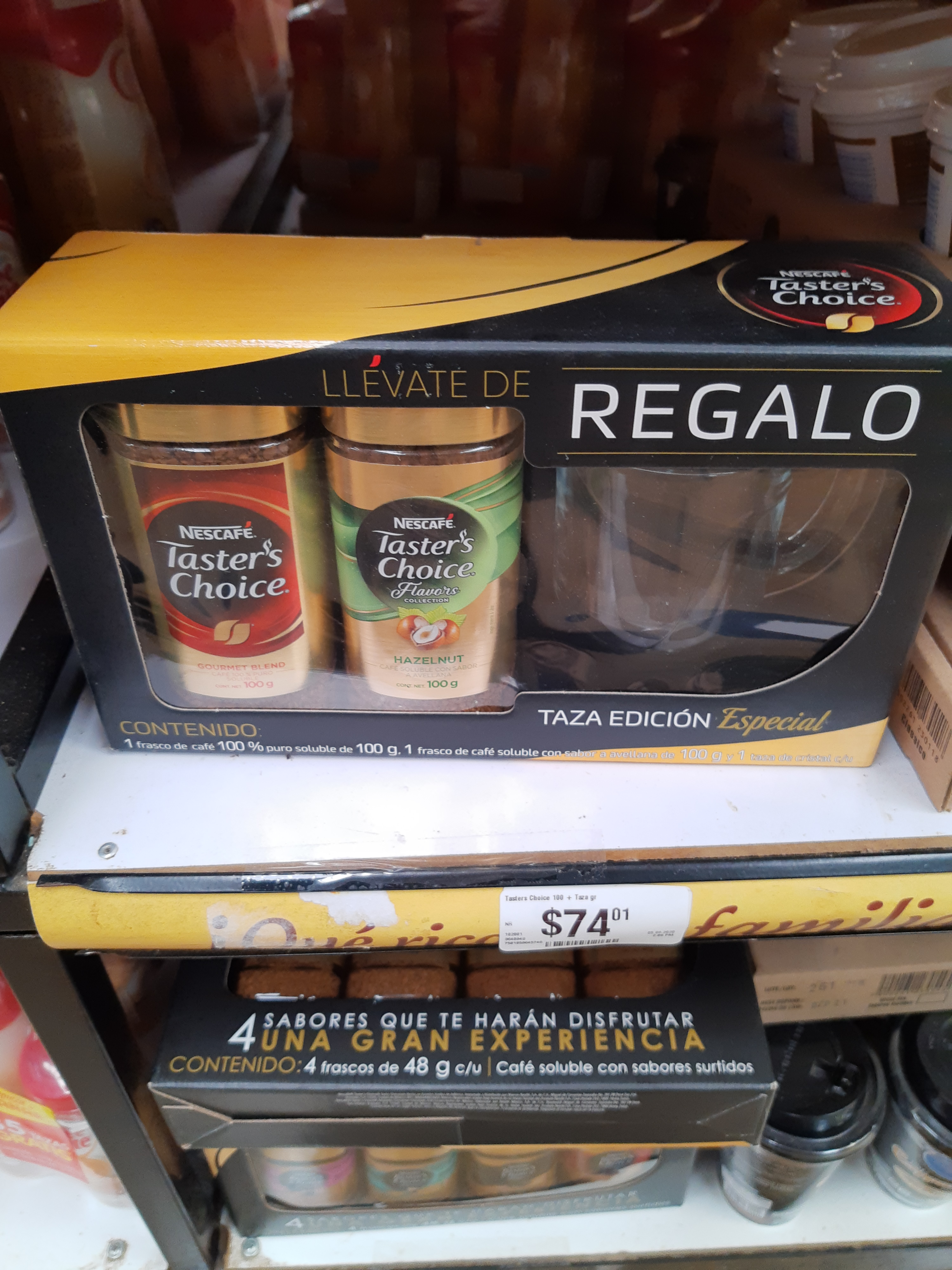 Chedraui Nescafé taster's choice con taza de regalo