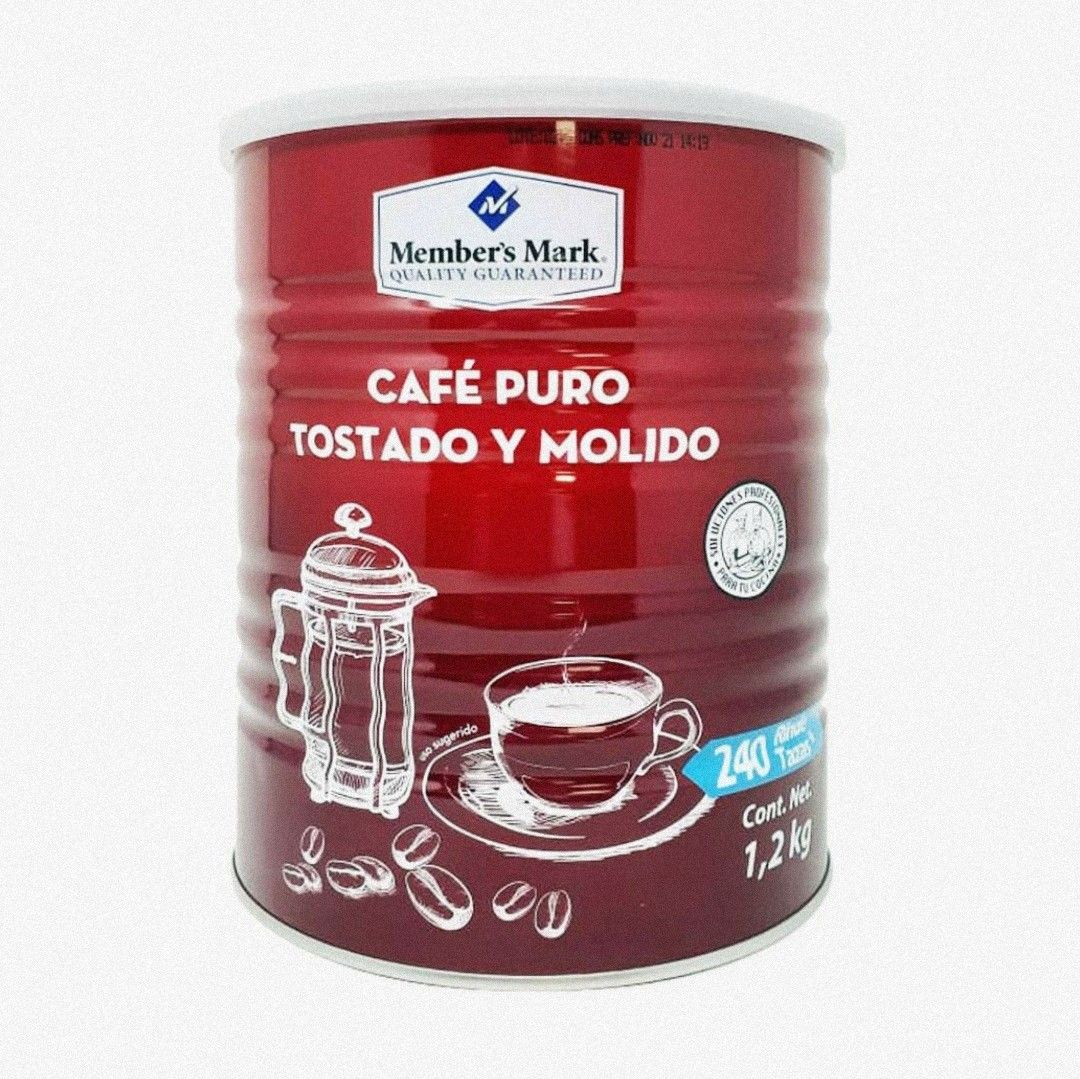 Sam's Club café molido 1200 gr members mark EN LA COMPRA