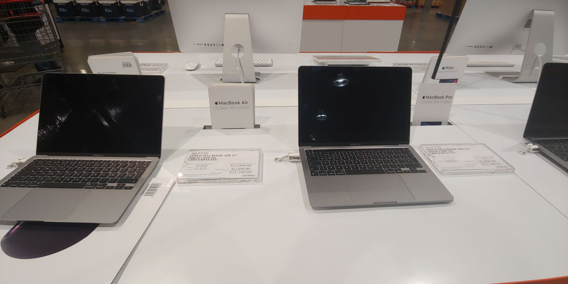 Costco: Macbook Air y Pro M1 256GB en oferta