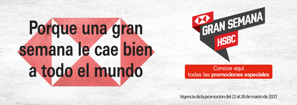 HSBC: Compra en Gran Semana HSBC y paga ¡3 meses después!