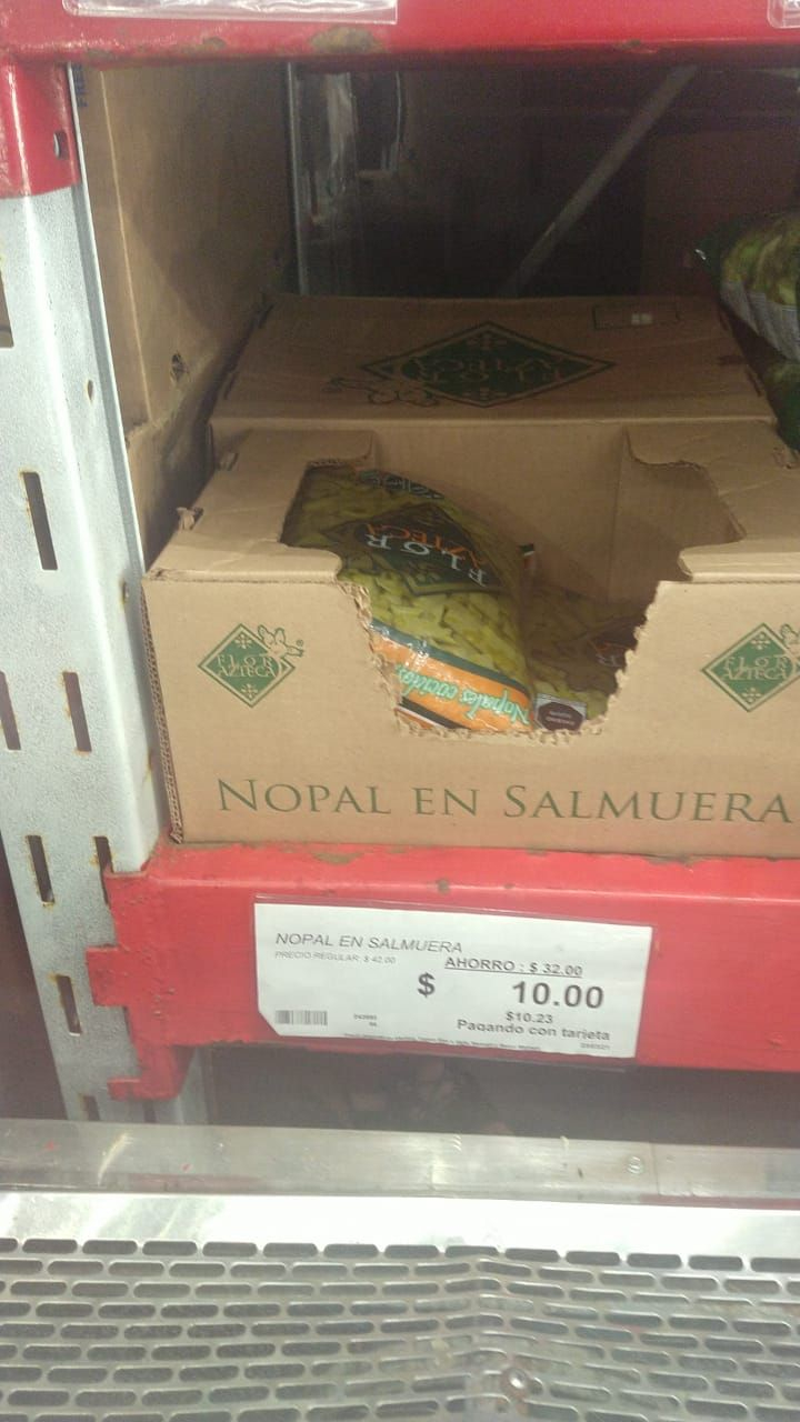 Sam's Club Guayabal: nopales en salmuera