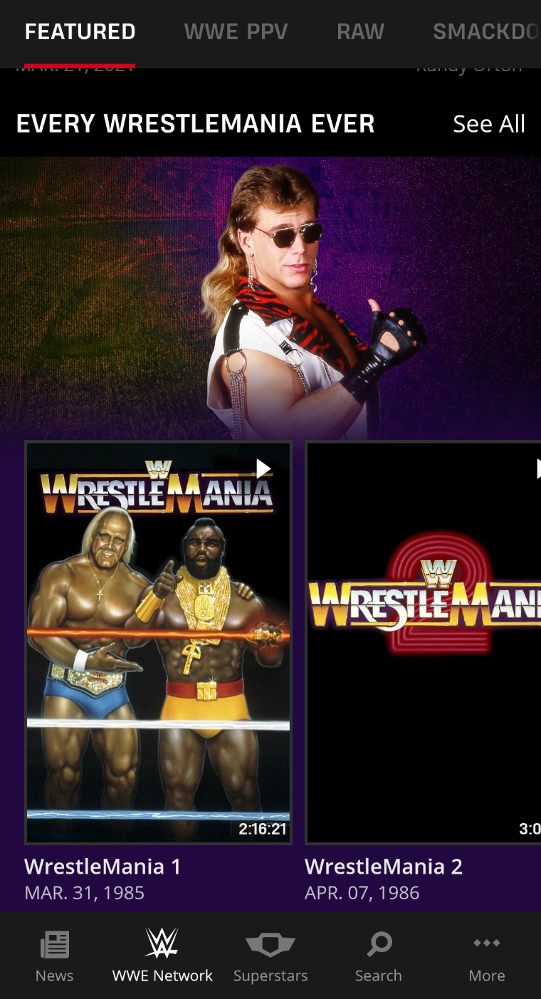 WWE NETWORK: Todos los Wrestlemania de la historia disponibles en la network