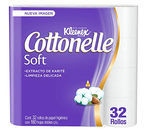 Amazon: Kleneex Cottonelle de 32 rollos