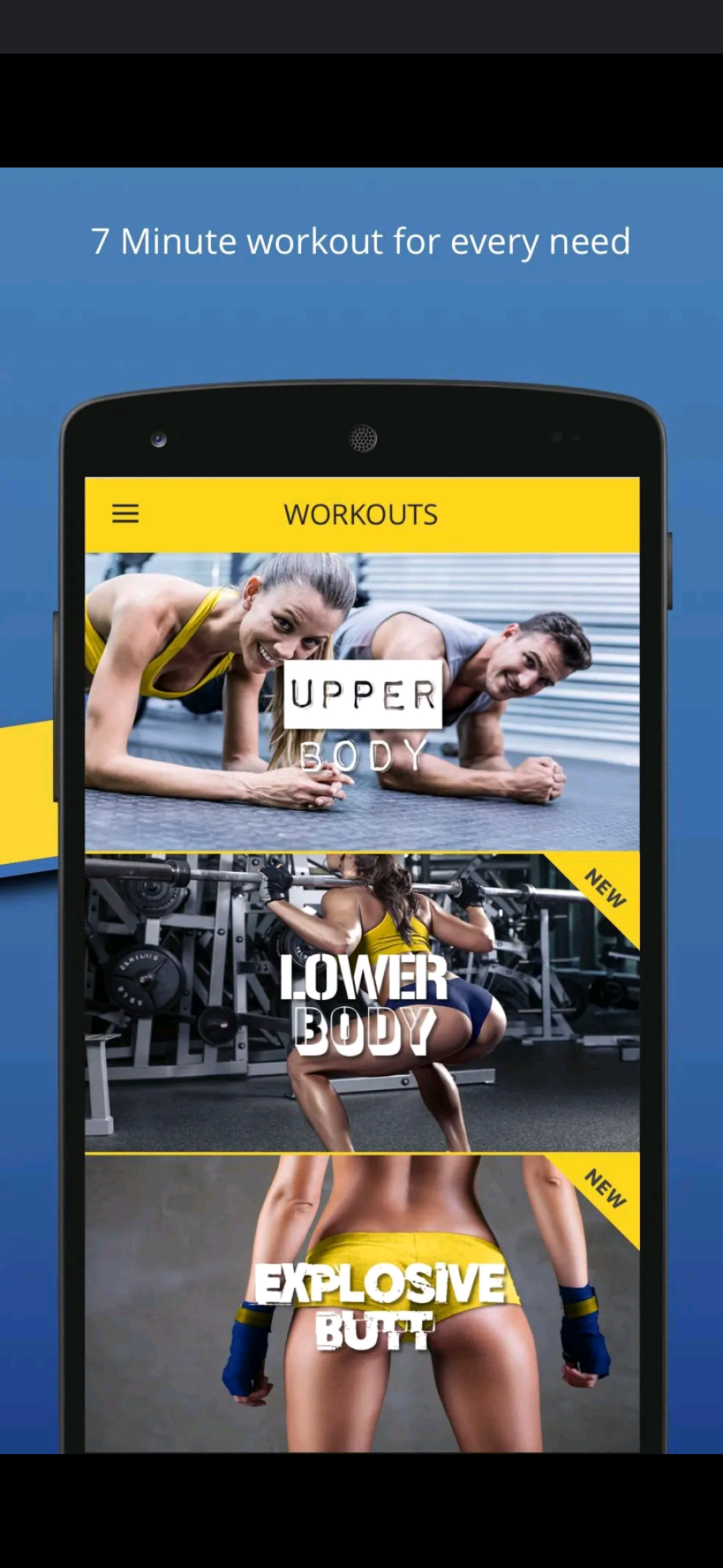 Google Play: 7 Minute Workout PRO (App de ejercicio)