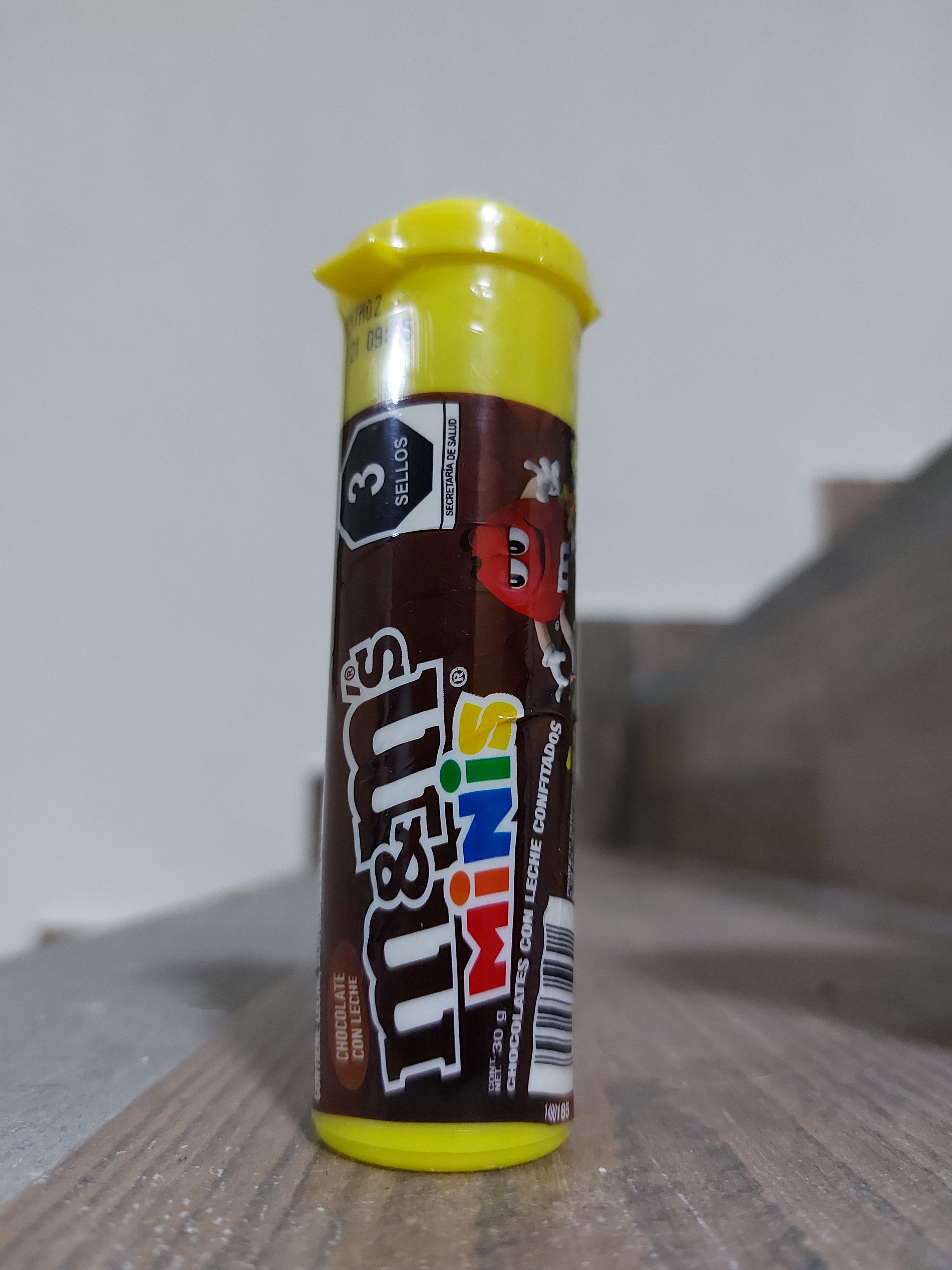 Walmart Toluca: Tubo de m&m's