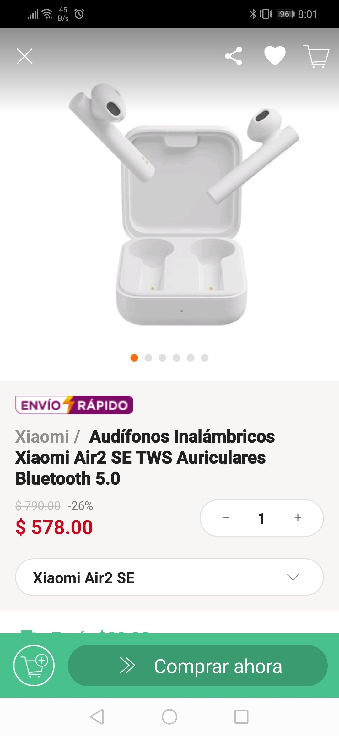 Linio: Xiaomi Air 2 SE TWS