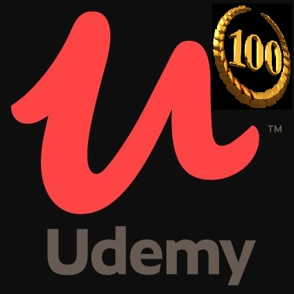 Udemy: 100 Cursos -90 en Inglés con Certificado + 10 en Español-