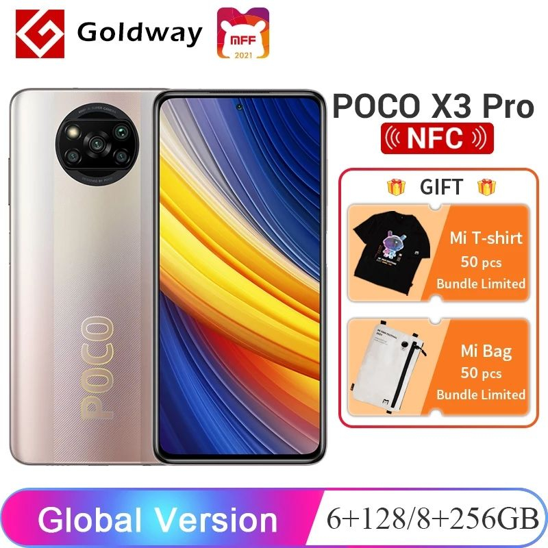 AliExpress: Poco x3 pro 6/128 GB incluye envío DHL