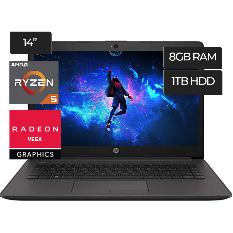 Cyberport Laptop Hp 245 G7 14 Amd Ryzen 5 3500u 8gb 1tb 0169