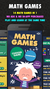 Google Play Store: ¡GRATIS! Math Games PRO - 14 in 1. Juegos de Matemáticas