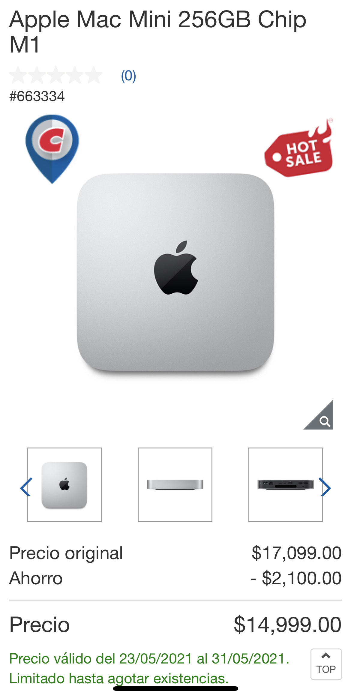 Costco: Mac Mini M1 256GB Paypal + TDC BBVA Digital