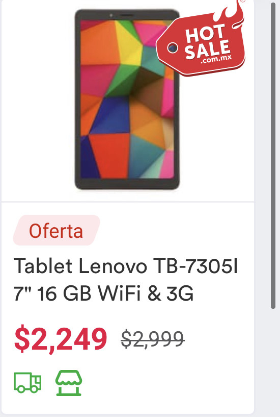 Coppel tablet 7305 3g más wifi