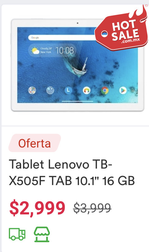 Coppel: Tablet m10 Lenovo