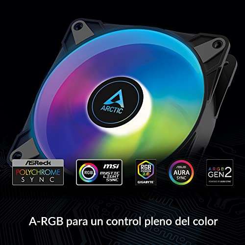 AMAZON: ARCTIC P12 PWM PST A-RGB (3 Piezas)