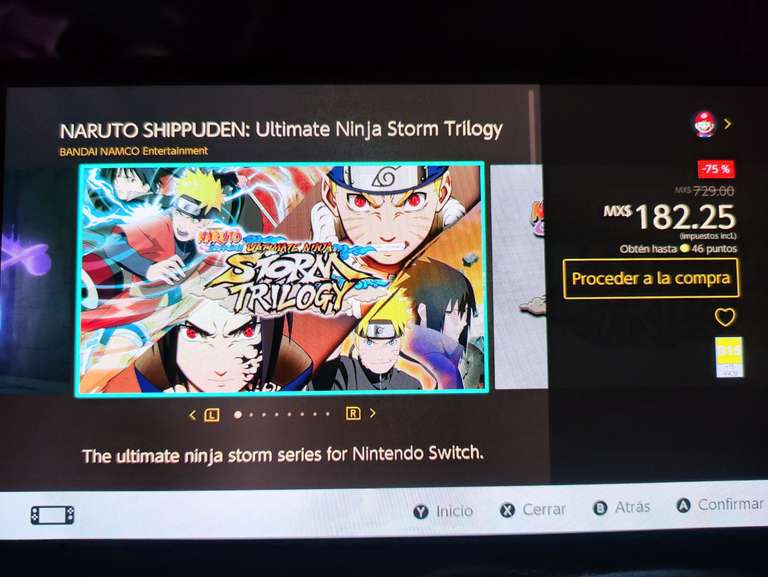 Nintendo eShop: NARUTO SHIPPUDEN: Ultimate ninja storm trilogy