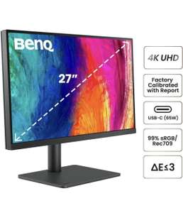 Amazon: Monitor BenQ 4K IPS de 27 pulgadas