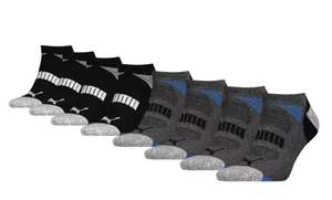 Costco: Calcetines para Caballero 8 Piezas Negro - PUMA