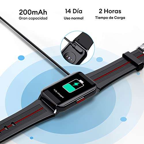 Amazon: Smartwatch Reloj Inteligente 1.57in, Pulsera Inteligente con Pantalla Curva Táctil