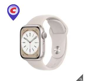 Costco: Apple Watch S8 (GPS) Blanco Estrella 41mm con PayPal