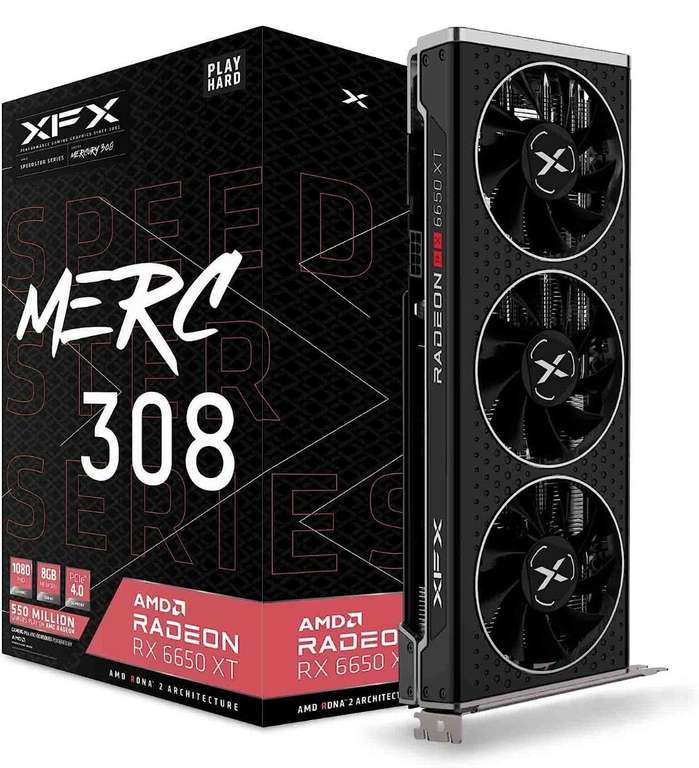 Amazon México: XFX Speedster MERC308 Radeon RX 6650XT