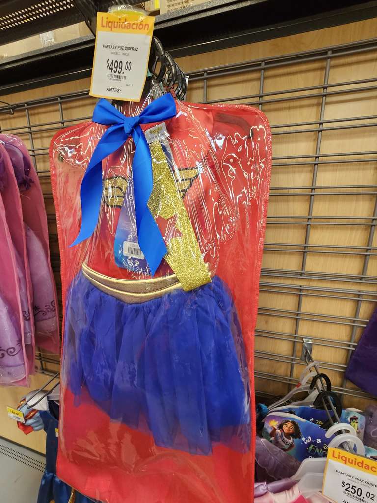Disfraz para niños LIQUIDACIÓN en Walmart
