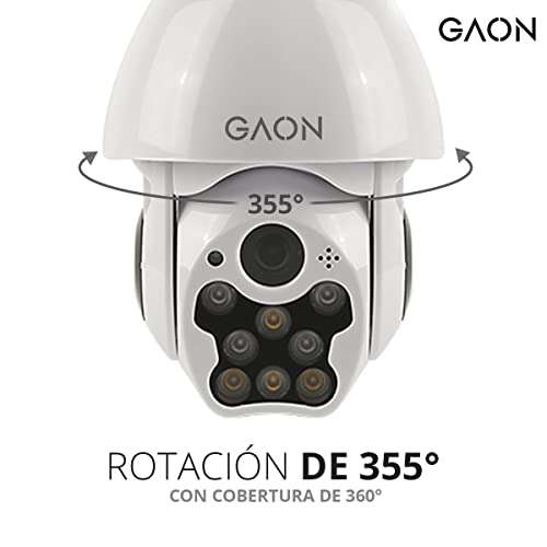 Amazon: Cámara de seguridad, Visión 360 Conexión a Dispositivo Inteligente, Visión Nocturna, Videovigilancia