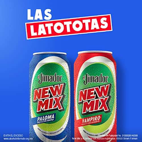 Amazon: New Mix Paloma Bebida Preparada 473 ml - 6 Latas