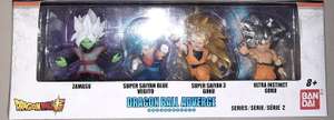 Amazon - KAMEHAMEHA- Dragon Ball - Pack de 4 figuras de 2 Pulgadas: Vegito, Zamasu, Super Saiyan Goku, Ultra Instinct Goku (BANDAI)
