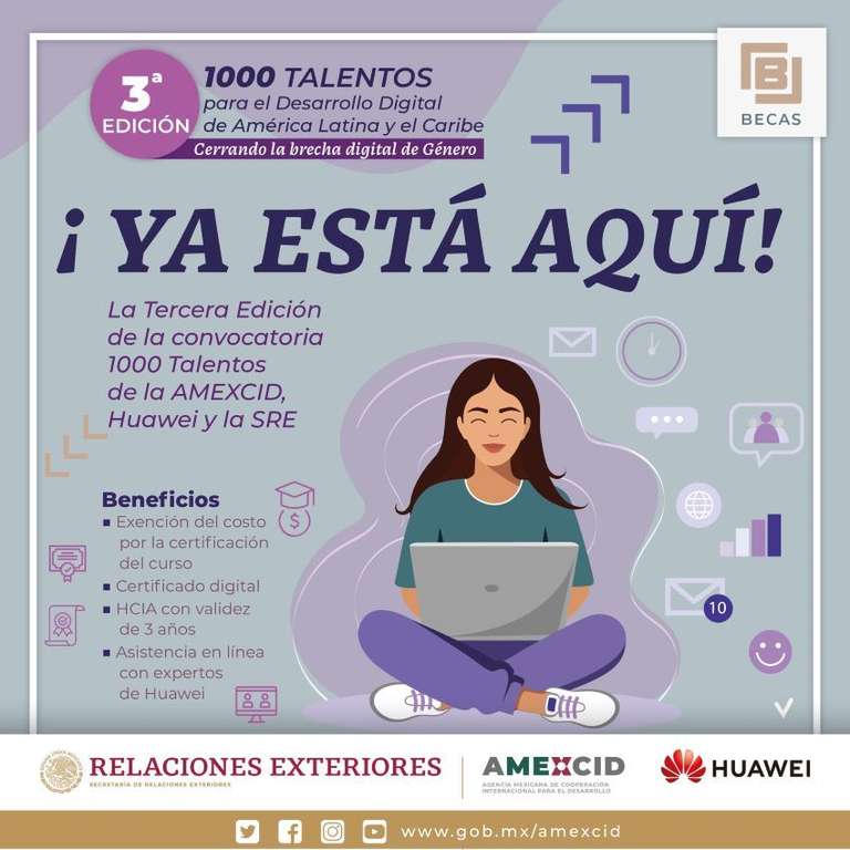 HUAWEI-SRE: 1,000 Talentos para el Desarrollo Digital de América Latina y El Caribe - Tercera Edición