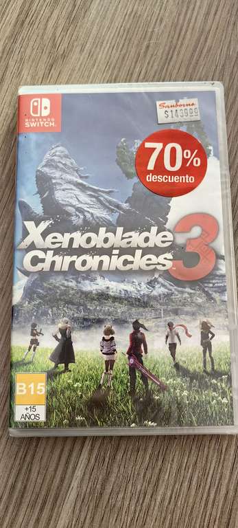 Sanborns: Xenoblade Chronicles 3