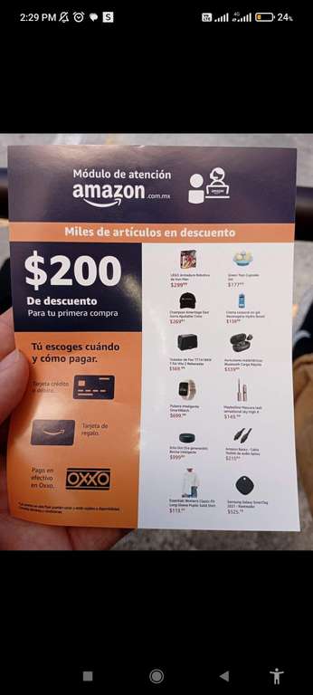 Amazon: CUPON $200 en Metro Universid y Chabacano