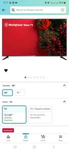 Amazon Smartv Westinghouse de 50" UX Series 4K UHD Smart TV con HDR (reacondicionado)