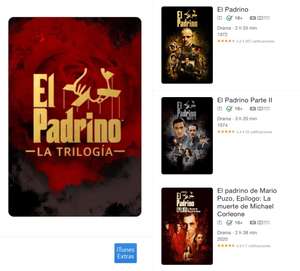 [iTunes] El Padrino Colección Completa, Remasterizada en 4K de 50 Aniversario + iTunes Extras