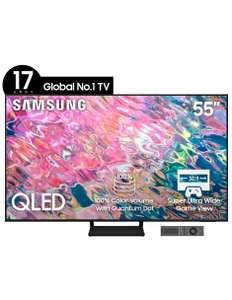 LIVERPOOL: Pantalla Samsung QLED smart TV de 55 pulgadas 4K Q65B (Mas barato que el palacio de hierro)