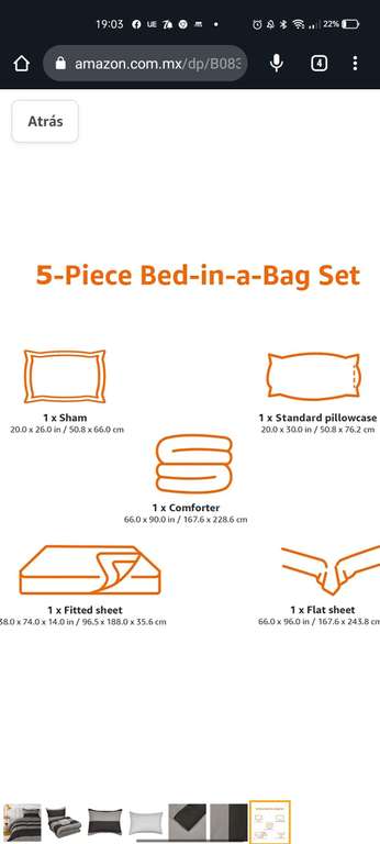 Amazon: Juego de cama 5 Piezas de Microfibra * Amazon basics niñ@s varios diseños