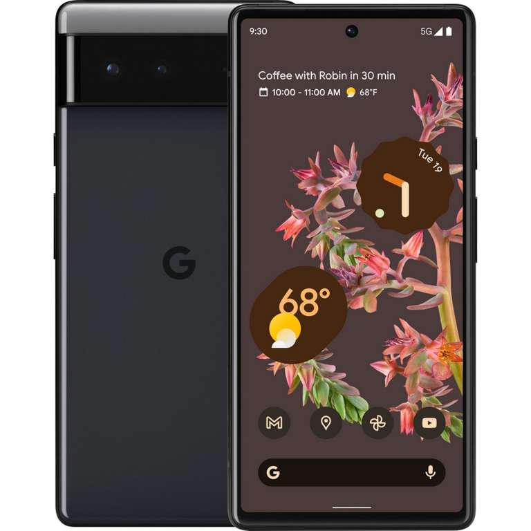 Walmart: Google Pixel 6 128 Gb Negro 100% Auténtico Google Google Pixel 6 / Smartphone / Reacondicionado