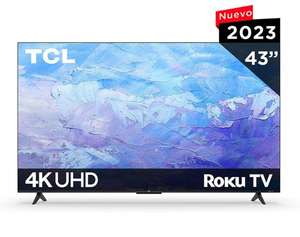 Amazon: Pantalla TCL 43 Pulgadas 4K UHD TV Sonido Dolby Mod 43S453 (CON HSBC 20%) | Baja más con nómina