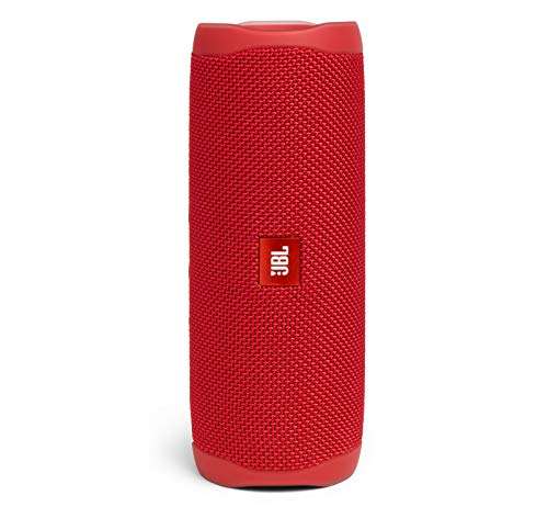 Amazon: JBL Flip 5 - Altavoz Bluetooth portátil Impermeable, Rojo