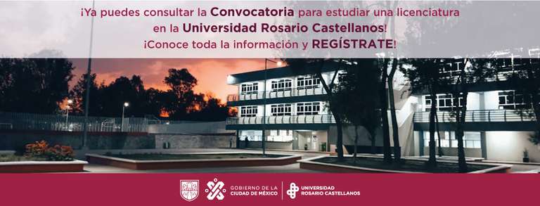 CDMX: Licenciaturas en línea y presencial Rosario Castellanos (2023-2)