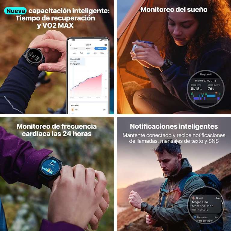 Amazon: Ticwatch Pro 5 Snapdragon W5+ Gen 1 Wear OS 3 con HSBC